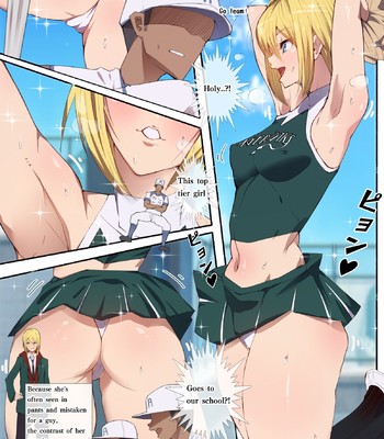 The Lewd Girl With Juicy Curves From America, Cheergirl-Chan comic porn sex 3