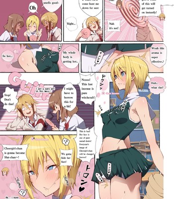 The Lewd Girl With Juicy Curves From America, Cheergirl-Chan comic porn sex 8