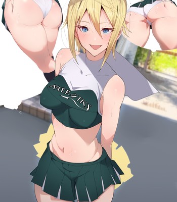 The Lewd Girl With Juicy Curves From America, Cheergirl-Chan comic porn sex 15