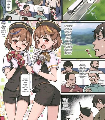 Porn Comics - YOUKOSO RIKO & RIKA NO OTOKONOKO GOHOUSHI ♂ BUS GUIDE TOUR