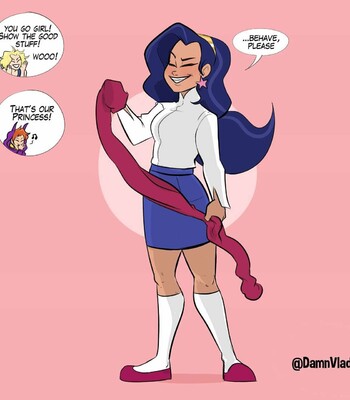 DC SuperHero Girls Stripgames comic porn sex 19