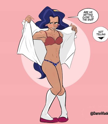 DC SuperHero Girls Stripgames comic porn sex 22