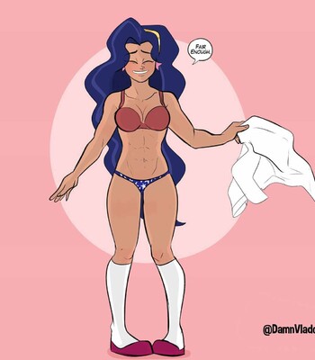 DC SuperHero Girls Stripgames comic porn sex 23