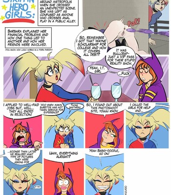 DC SuperHero Girls Stripgames comic porn sex 66