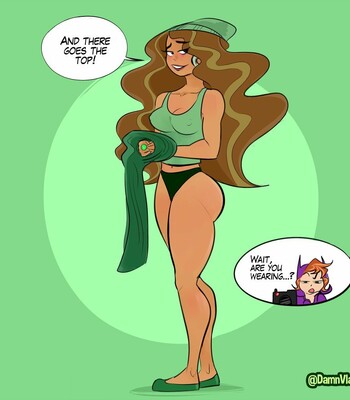 DC SuperHero Girls Stripgames comic porn sex 78