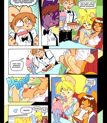 Peaches and Cream: Midnight Milkshake comic porn sex 4