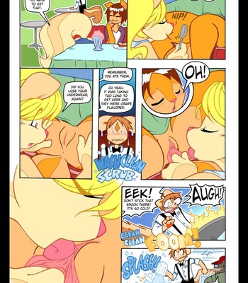 Peaches and Cream: Midnight Milkshake comic porn sex 6