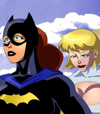 Batgirl vs Galatea comic porn sex 6