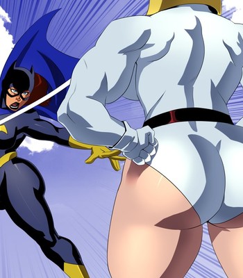 Batgirl vs Galatea comic porn sex 8