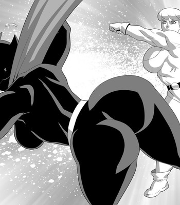 Batgirl vs Galatea comic porn sex 11