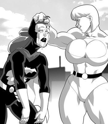 Batgirl vs Galatea comic porn sex 16