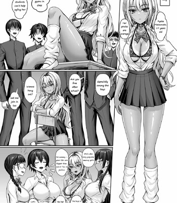 Class no Kuro Gal to Pakopako | Fucking With the Class’s Dark-Skinned Gyaru comic porn sex 7