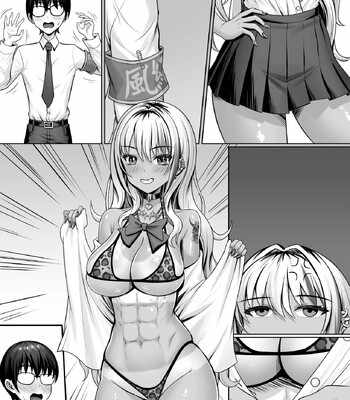 Class no Kuro Gal to Pakopako | Fucking With the Class’s Dark-Skinned Gyaru comic porn sex 50
