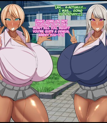 Gyaru Friends~ I’m a short, virgin and gloomy Otaku… but my cock♪ is ridiculously huge, so I became the fuck buddy of 2 Gyaru with big boobs and asses and now I spend my days having dirty sex♪ comic porn sex 10