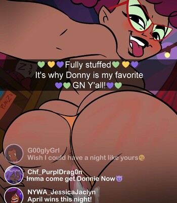 April x Donnie comic porn sex 5