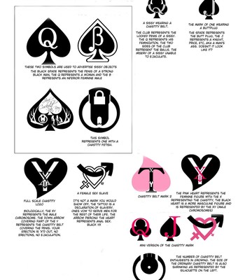 A book that Proposes designs for sissy tattoos comic porn sex 3