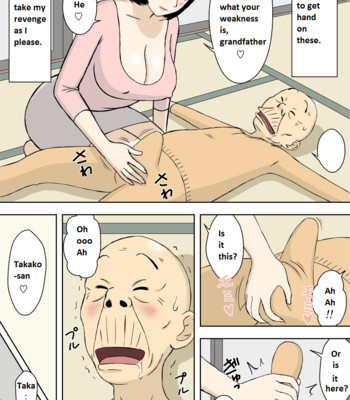 Zokuzokuzoku ojii-chan to gifu to giri no musuko to, kyonyuu yome. | takako’s revenge on grandfather comic porn sex 6
