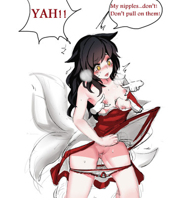 Enemy Ahri and Our Ahri comic porn sex 4