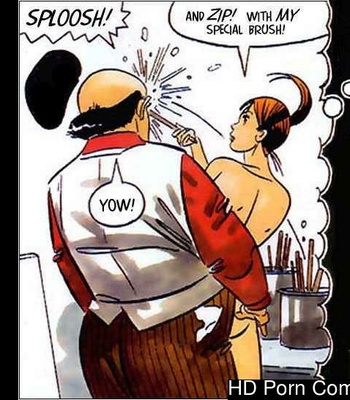 The Super Model comic porn sex 18