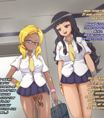 Everyday Life When All Girls Have Turned Into Trashy Bitches – School Edition comic porn sex 6