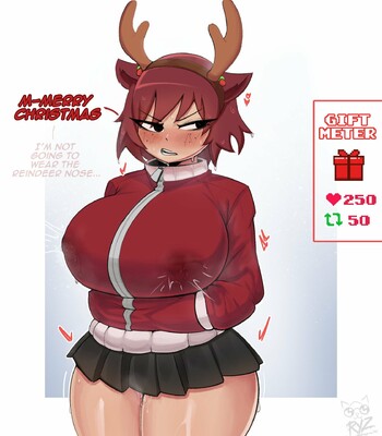 Kim Christmas Game comic porn thumbnail 001