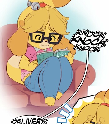 [Knuxxxy] Isabelle’s Gift (Animal Crossing) (Ongoing) comic porn thumbnail 001