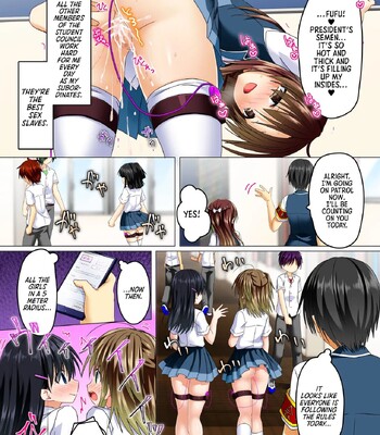 Zettai Fukujuu! Ero Wanshou ~Kousoku o Eroero ni Kakikaete Mita~   Absolute Obedience! Erotic Armband~ I Tried Making the School Rules Lewd comic porn sex 8