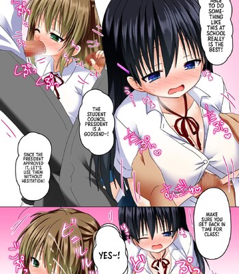 Zettai Fukujuu! Ero Wanshou ~Kousoku o Eroero ni Kakikaete Mita~   Absolute Obedience! Erotic Armband~ I Tried Making the School Rules Lewd comic porn sex 10
