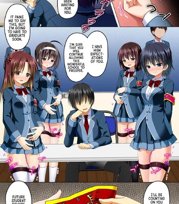 Zettai Fukujuu! Ero Wanshou ~Kousoku o Eroero ni Kakikaete Mita~   Absolute Obedience! Erotic Armband~ I Tried Making the School Rules Lewd comic porn sex 27
