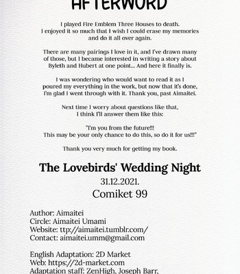 The Lovebirds’ Wedding Night comic porn sex 24