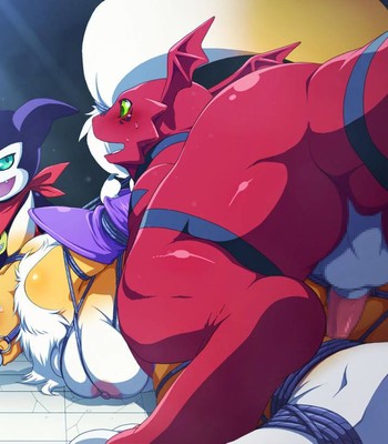 The Story of how Impmon and Guilmon did Renamon (Digimon) [no words] comic porn sex 3