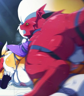 The Story of how Impmon and Guilmon did Renamon (Digimon) [no words] comic porn sex 8