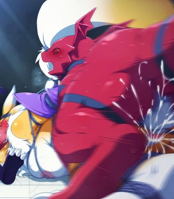 The Story of how Impmon and Guilmon did Renamon (Digimon) [no words] comic porn sex 12