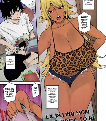 Porn Comics - Kouha Kidori no Moto YanMama | Ex-Delinq Mom Pretending To Be Hardheaded [Decensored] [Colorized]