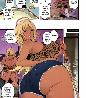 Kouha Kidori no Moto YanMama | Ex-Delinq Mom Pretending To Be Hardheaded [Decensored] [Colorized] comic porn sex 3
