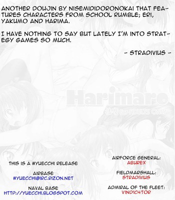 Harimaro (School Rumble) comic porn sex 15