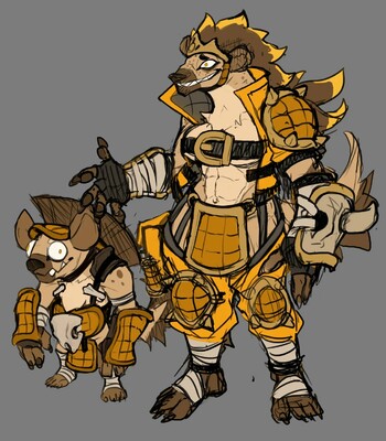 Dog Knight RPG comic porn sex 131