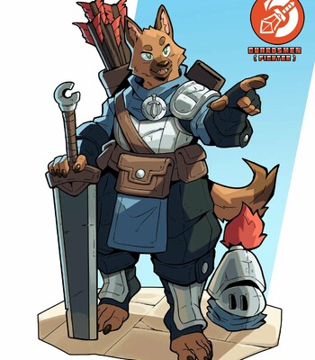 Dog Knight RPG comic porn sex 442