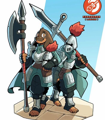 Dog Knight RPG comic porn sex 446