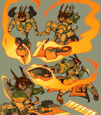 Dog Knight RPG comic porn sex 582