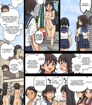 Hadakanbo Education – Schoolgirls’ Breasts are Exposed!? Naked Health Lesson comic porn sex 17