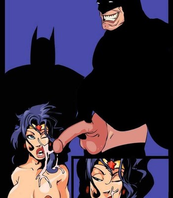 WONDER WOMAN & Her BATMEN! comic porn sex 8