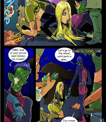 Beast Boy & Terra  comic porn sex 8
