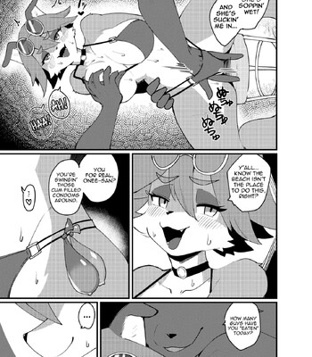 Biichi Bicchi Ecchi!! | The Beach, A Slut, And Sex!! comic porn sex 7