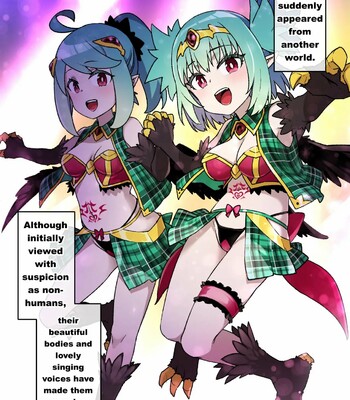 Harpy Musume no Sennou Shokushu Kan Live | Harpy Idol’s Tentacle Brainwashing Show comic porn sex 2