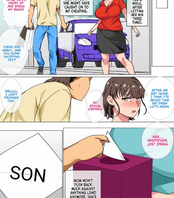 Ousama Game no Meirei de Haha to Sex Shita Hanashi | I Ordered My Mom to Have Sex with Me in King’s Game comic porn sex 48