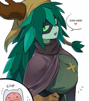 Finn and Wizard Huntress comic porn sex 7