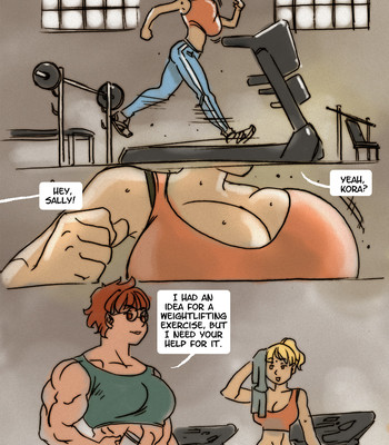 Porn Comics - gym story