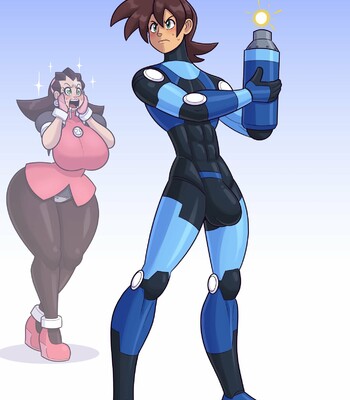 Tron x Megaman (Mega Man Legends) comic porn sex 70