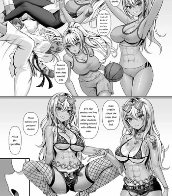 Class no Kuro Gal to Pakopako | Fucking With the Class’s Dark-Skinned Gyaru comic porn sex 8